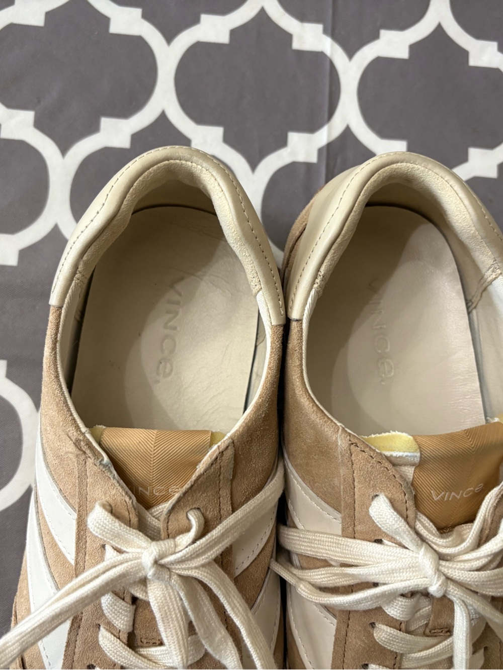 Vince Oasis Runner tan suede sneakers - Picture 5 of 15